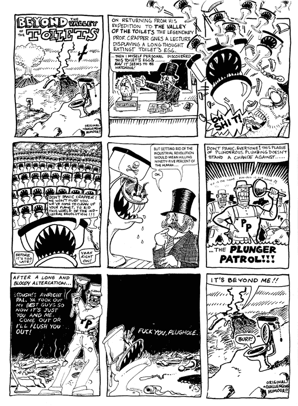 1 Andy Roberts  2 mooncat 3 Bob Harrison4 Jonathan Wilcock 5 Donald Rooum 6 Andy Roberts7 John Donnely 8 John Donnely 9 mooncatAll artwork � individual artists. Not to be reproduced without permission