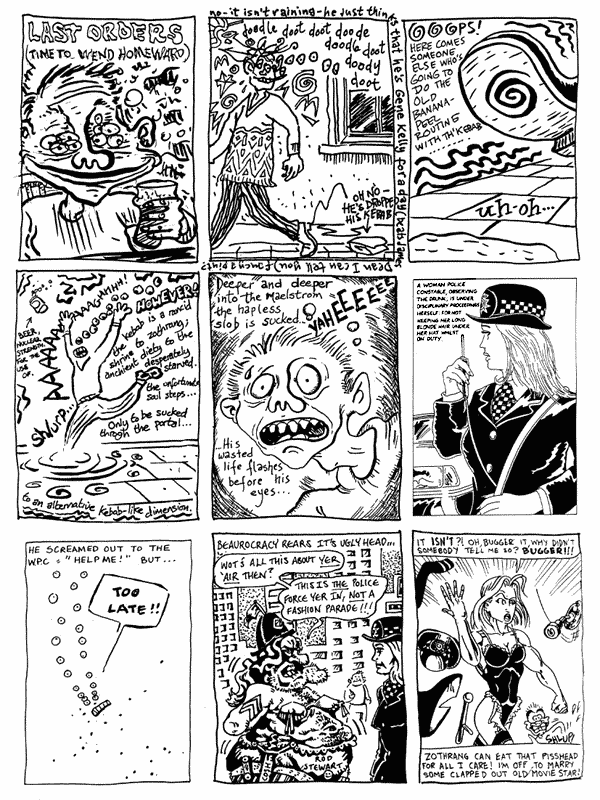 1 mooncat 2 Steve Whitaker 3 Andy Roberts4 Lee Brimicombe Wood 5 Lee Kennedy 6 Mike Weller7 Phil Elliot 8 Martin Meeks 9 Nigel LowreyAll artwork � individual artists. Not to be reproduced without permission