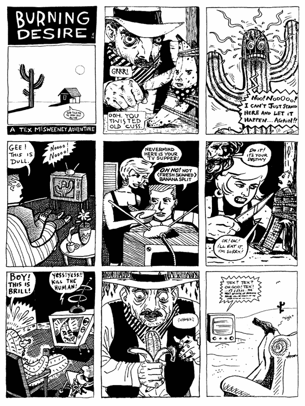 1 Steve Martin 2 Jonathan Edwards 3 Rich Z Starbuck4 Darryl Cunningham 5 [need to check origional artwork] 6 Chris Hogg7 Luke Walsh 8 Andy Roberts 9 Steve MarchantAll artwork � individual artists. Not to be reproduced without permission
