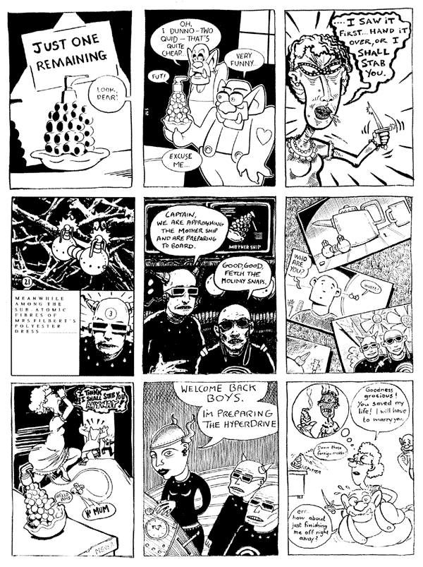 1 Phil Elliot 2 Steve Martin 3 Rich Z Starbuck4 Clive Scruton 5 Chris Hogg 6 Bob Lynch 7 Simon Fraser 8 Darryl Cunningham 9 AndyAll artwork � individual artists. Not to be reproduced without permission